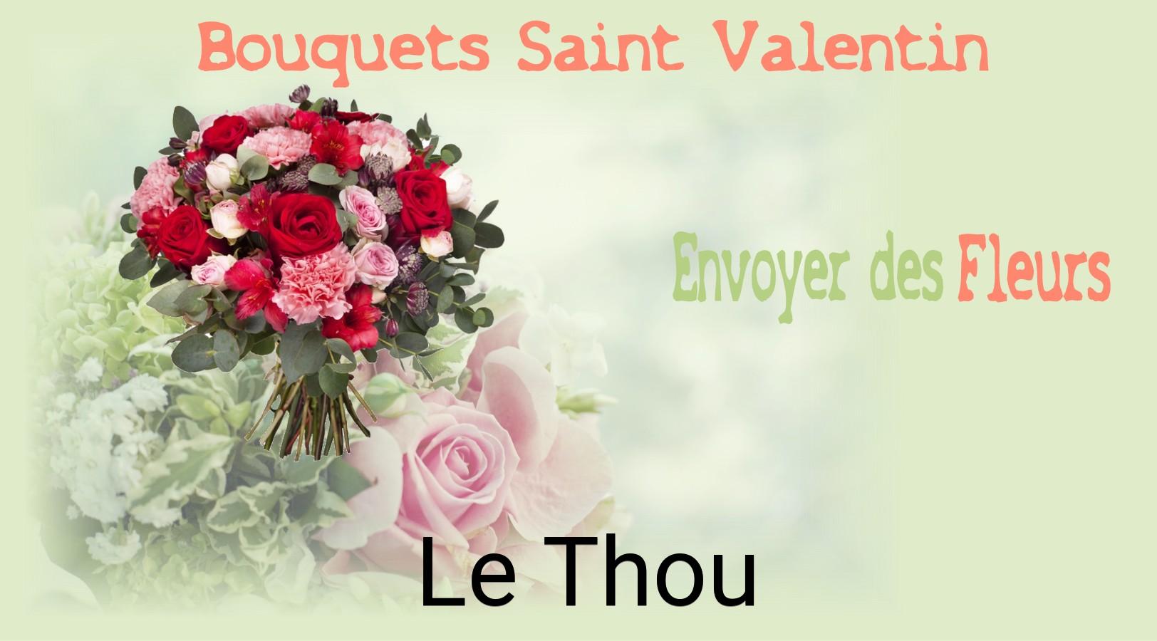 Roses de Saint-Valentin livrées à Le Thou